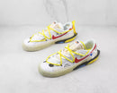 Off-White x Nike Blazer Low White and University Red