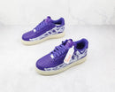 Nike Air Force 1 Skeleton Purple
