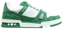 Louis Vuitton Trainer Low Monogram Denim Green