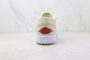 Air Jordan 1 Low SE Sail Rattan University Red