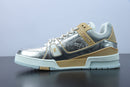 Louis Vuitton Trainer Metallic Beige