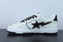 Bape Sta SK8 White Silver