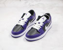 Air Jordan 1 Low Purple Black