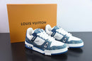 Louis Vuitton Trainer Low Monogram Denim Blue