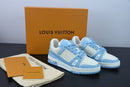Louis Vuitton Trainer Low White Sky Blue