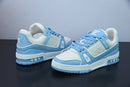Louis Vuitton Trainer Low White Sky Blue