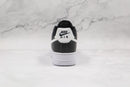 Nike Air Force 1 Low Black White Pebbled Leath