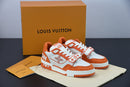 Louis Vuitton Trainer Monogram Denim Orange