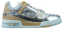 Louis Vuitton Trainer Metallic Beige