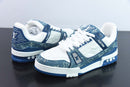 Louis Vuitton Trainer Low Monogram Denim Blue