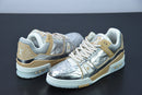 Louis Vuitton Trainer Metallic Beige