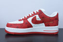 Louis Vuitton x Nike Air Force 1 Low By Virgil A White Red