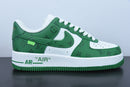 Louis Vuitton x Nike Air Force 1 Low By Virgil A White Green