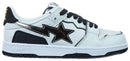 Bape Sta SK8 White Silver
