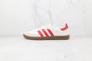Adidas Samba White & Scarlet