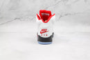 Air Jordan 5 Retro Fire Red Silver Tongue