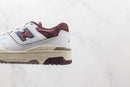 New Balance 550 White Burgundy Blue