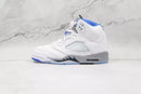 Air Jordan 5 Retro White Stealth