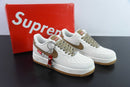 Nike Air Force 1 Low Supreme White Brown