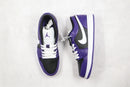 Air Jordan 1 Low Purple Black