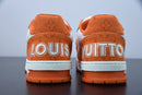 Louis Vuitton Trainer Monogram Denim Orange