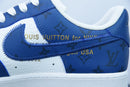 Louis Vuitton x Nike Air Force 1 Low By Virgil A White Royal