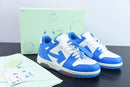Off White Low Tops White Blue FW22