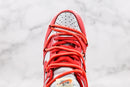 Off-White x Nike Dunk Low University Red