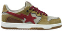 Bape Sta SK8 Wheat Red
