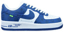 Louis Vuitton x Nike Air Force 1 Low By Virgil A White Royal