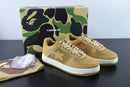 Bape Sta To Low Beige Suede