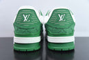 Louis Vuitton Trainer Low Monogram Denim Green