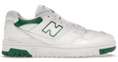 New Balance 550 White Classic Green