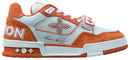Louis Vuitton Trainer Monogram Denim Orange