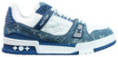 Louis Vuitton Trainer Low Monogram Denim Blue