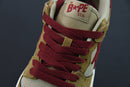 Bape Sta SK8 Wheat Red