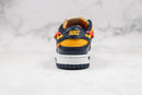 Off-White x Nike Dunk Low Navy