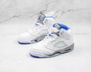 Air Jordan 5 Retro White Stealth