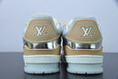 Louis Vuitton Trainer Metallic Beige