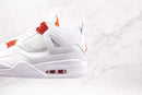 Air Jordan 4 Orange Metallic