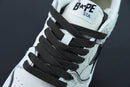 Bape Sta SK8 White Silver
