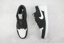 Air Jordan 1 Low Black White Diamond