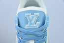 Louis Vuitton Trainer Low White Sky Blue