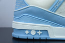 Louis Vuitton Trainer Low White Sky Blue