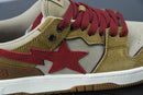 Bape Sta SK8 Wheat Red