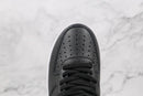Nike Air Force 1 Low Black White Pebbled Leath