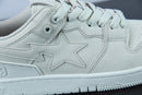 Bape Sta SK8 Triple White Nubuck