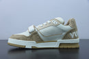 Louis Vuitton Trainer Beige White