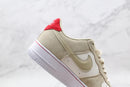 Nike Air Force 1 Low First Use Light Sail Red