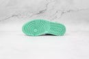 Air Jordan 1 Retro Low Green Glow Violet Shock